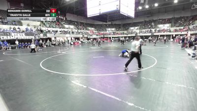 132 lbs Traevyn Galle, Mineral Point vs Benjamin Duwell, Cedar Grove-Belgium