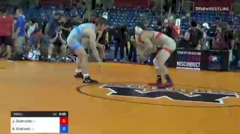 160 lbs Consi Of 128 #2 - James Scavuzzo, Ohio vs Gunner Endicott, Ohio
