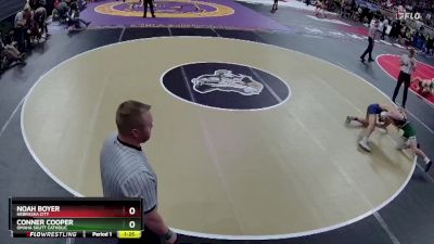 Champ. Round 1 - Conner Cooper, Omaha Skutt Catholic vs Noah Boyer, Nebraska City