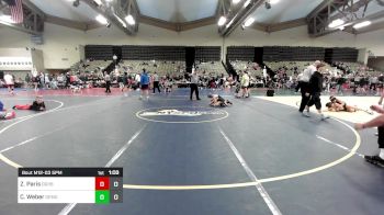 73 lbs Rr Rnd 3 - Zachary Paris, Doughboys vs Calihan Weber, Team Demolition Elite