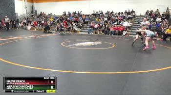 J-6 lbs Semifinal - Maeve Peach, Big Game Wrestling Club vs Kiersyn Duncombe, Hawkeye Wrestling Academy