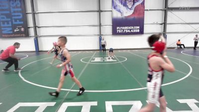 56 lbs Rr Rnd 1 - Lena Pallone, SVRWC Red vs Ethan Schwartz, All-American Wrestling Club