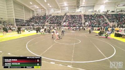 138 lbs 3rd Place Match - Nateo Aguilar, Durango vs Kailer Rhea, Durango