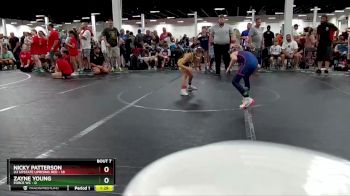 64 lbs Round 2 (8 Team) - Ian Montalto, U2 Upstate Uprising Red vs Zayne Young, Force WC