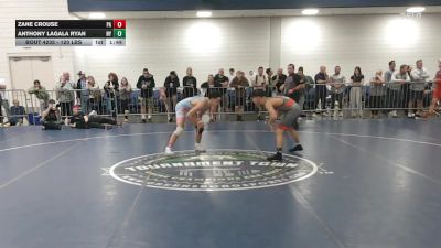 120 lbs Round Of 32 - Zane Crouse, PA vs Anthony LaGala Ryan, NY