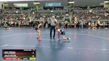115 lbs Cons. Round 2 - Jailyn Miller, 308 Wrestling Academy vs Jaya Theilen, CIWC Team Intensity