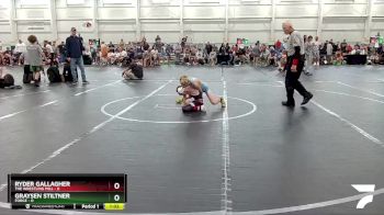 72 lbs Round 2 (4 Team) - Ryder Gallagher, The Wrestling Mill vs Graysen Stiltner, Forge