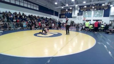 85 lbs Quarterfinal - Kohen Burton, Sting Wrestling Club vs Macie Rankin, OCRTC