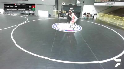 All Cadet Boys Freestyle Lower - 138 lbs Quarters - Cole Millan, Delta Wrestling Club vs Marc-Daniel Jumanan, Beat The Streets - Los Angeles