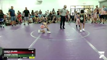 44 lbs Round 2 (8 Team) - Marco Velardi, Killa Bees vs Kamden Foster, U2 Upstate Uprising Blue