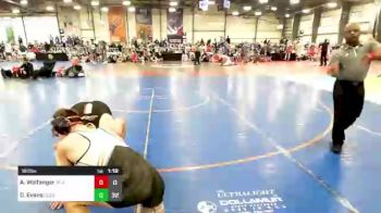 160 lbs Rr Rnd 1 - Andrew Wolfanger, PA Rednecks vs Dylan Evans, Quest School Of Wrestling Gold