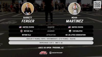 Barrett Ferger vs Noah Martinez 2024 ADCC Phoenix Open