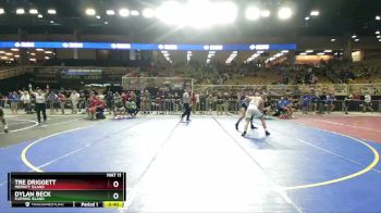 2A 157 lbs Cons. Round 1 - Dylan Beck, Fleming Island vs Tre Driggett, Merritt Island