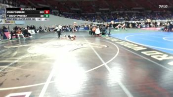 2A/1A Boys 126 Cons. Round 3 - Brody Parrish, Irrigon Boys vs John Fosmark, Culver Boys