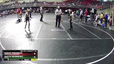 85 lbs Cons. Round 3 - Eastyn Heusinkvelt, St. Paul vs August Wingebach, Mullen Youth Wrestling