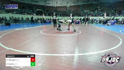 76 lbs Consi Of 4 - Daniel Morgas, Maverick Elite Wrestling vs Peyton Smith, Mountain Home Flyers