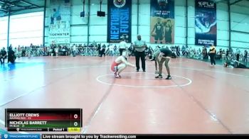 140 lbs Rd# 9- 2:15pm Saturday Final Pool - Nicholas Barrett, PA Blue vs Elliott Crews, Nauman Red