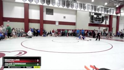 71-78 lbs Semifinal - Braxton Long, Greenfield WC vs Coldar Cunningham, Webo Youth WC