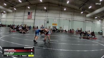 138 lbs Quarterfinal - Jesse Gatto, Clinic Wrestling FXBG vs Chase Sigle, Steller Trained