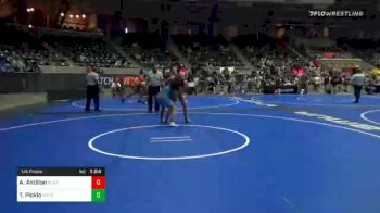 136 lbs Quarterfinal - Alina Antillon, Black Fox Academy vs Trinity Picklo, Matrix Grappling