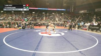 3A-113 lbs Cons. Semi - Ty McWilliams, Lander Valley vs Lane Holt, Douglas