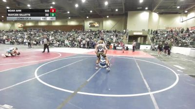 109 lbs Consi Of 4 - Noah Ahn, Ravage WC vs Waycen Gillette, 208 Spartans