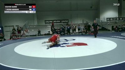 75 lbs Cons. Round 2 - Colton Quinn, New Jersey vs Peter Mikedis, Savage Wrestling Academy