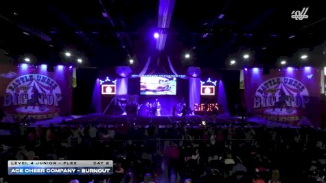 ACE Cheer Company - Burnout [2025 L4 Junior - Flex Day 2] 2025 ASC Battle Under the Big Top Grand Nationals