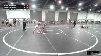 90 lbs 5th Place - Jaxon Geoffrion, Top Rank Hammers vs Dario Chuzhikov, The Roc