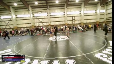 78 lbs Champ. Round 1 - Trenton Warren, AZ vs Lucas Larson, WA