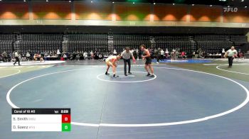 133 lbs Consi Of 16 #2 - Sam Smith, Oklahoma State vs David Saenz, Wyoming