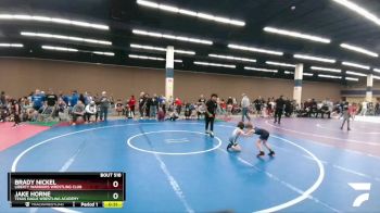 49-51 lbs Quarterfinal - Brady Nickel, Liberty Warriors Wrestling Club vs Jake Horne, Texas Eagle Wrestling Academy