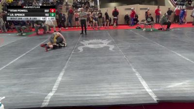 135_B lbs Round Of 32 - Titan Powell, Southern Columbia vs J.r. Spence, Freedom