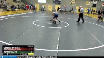 103 lbs 3rd Place Match - Lorenzo Sampang, South Anchorage High School vs Brodrick Evins, Eagle River High School