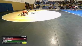 150 lbs Cons. Round 4 - Jance Novak, Cashmere vs Tommy Elliott, North Central