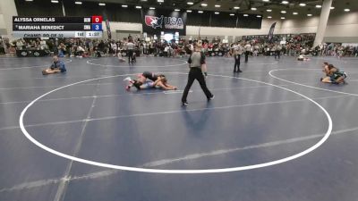 135 lbs Champ. Rd Of 32 - Alyssa Ornelas, Betterman Elite Wrestling vs Mariaha Benedict, Sebolt Wrestling Academy