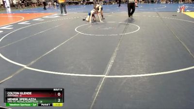 160 lbs Finals (8 Team) - Colton Glende, Owatonna vs Henrik Sperlazza, STMA (St. Michael/Albertville)