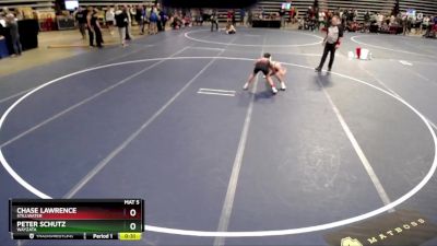 107 Championship Bracket Cons. Round 5 - Peter Schutz, Wayzata vs Chase Lawrence, Stillwater