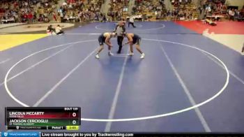 195 lbs Champ. Round 1 - Jackson Cercioglu, St Thomas Academy vs Lincoln McCarty, River Falls