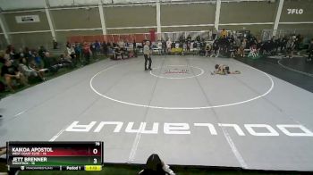 78 lbs Round 1 (4 Team) - Kaikoa Apostol, West Coast Elite vs Jett Brenner, Shootbox