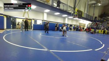 126 lbs Consolation - Kaylee Sarmiento, Tulsa Hale vs Amly Pedro, Har-Ber