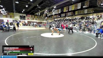 152 lbs Cons. Round 2 - Matthew Tarascio, J.w. North vs Cross Rodriguez, Calvary Chapel S.A.