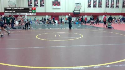 184 lbs Quarterfinal - Owen Gudmundson, Simon Fraser (B.C.) vs Kelly Little, Cal Poly Humboldt