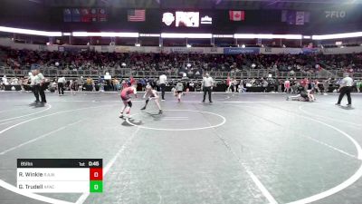 85 lbs Consi Of 8 #2 - Ronan Winkle, R.A.W. vs Graeden Trudell, Apache Wrestling Club