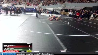 D3-157 lbs Cons. Round 3 - Brady Salinas, Agua Fria vs Toy Landers, The Odyssey Institute For Advanced And International Studies