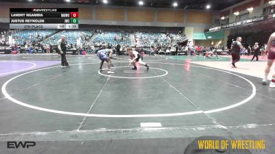 175 lbs 5th Place - Landry Ngambia, Bay Area Dragons vs Justus Reynolds, JWC