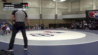 80 lbs 1st Place Match - Quentin Neal, Greater Heights Wrestling vs James Messina, Ruthless Wrestling Club