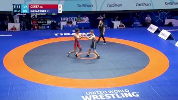 63 kg Qualif. - Mehmet Ceker, Turkiye vs Hleb Makaranka, Individual Neutral Athletes