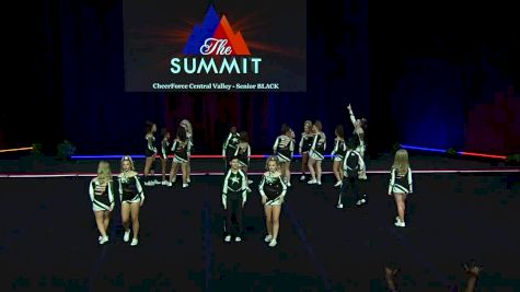 CheerForce Central Valley - Senior BLACK [2018 L3 Small Senior Coed Finals] The Summit