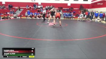 165 lbs Cons. Round 3 - Ryder Slifer, AP-GC vs Kaden Kral, Garner-Hayfield/Ventura